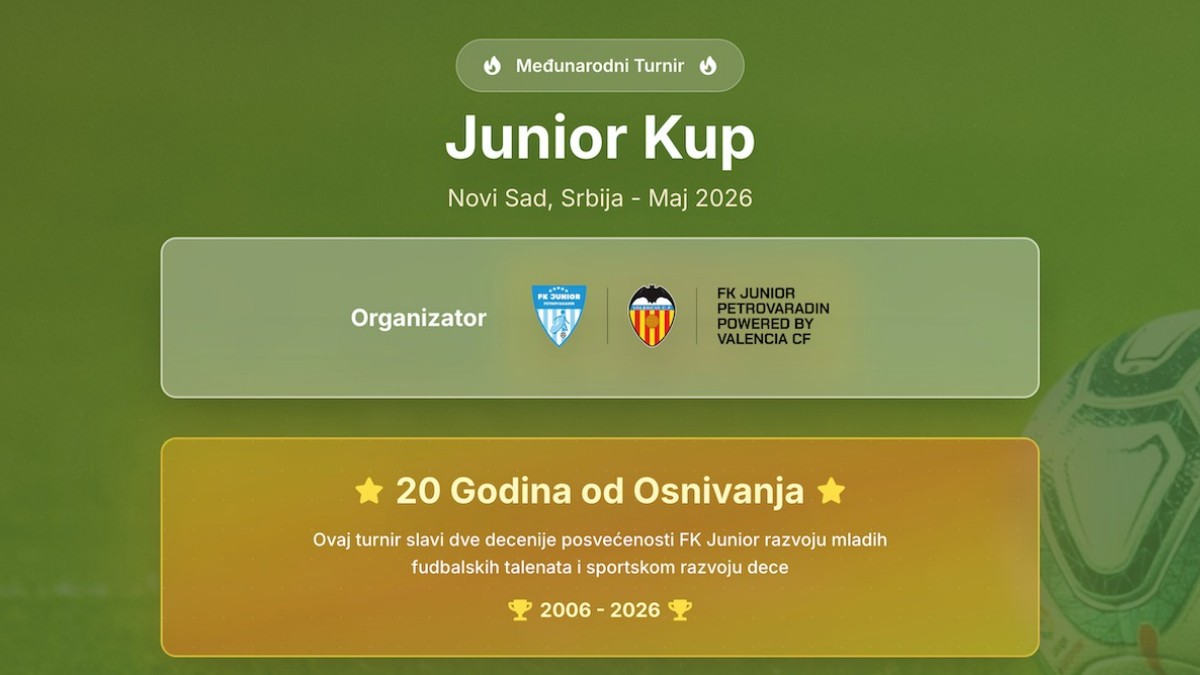  JUNIOR CUP 2026