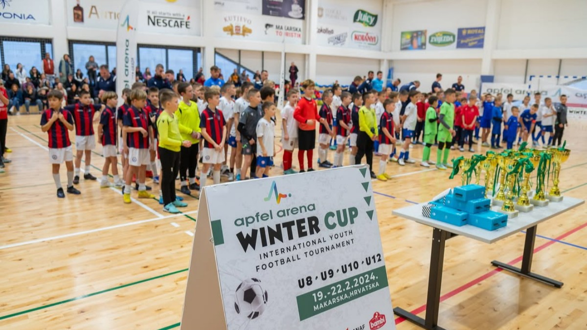 Apfel Arena Winter Cup: Makarska od 12. do 15. veljače domaćin međunarodnog dječjeg nogometnog spektakla