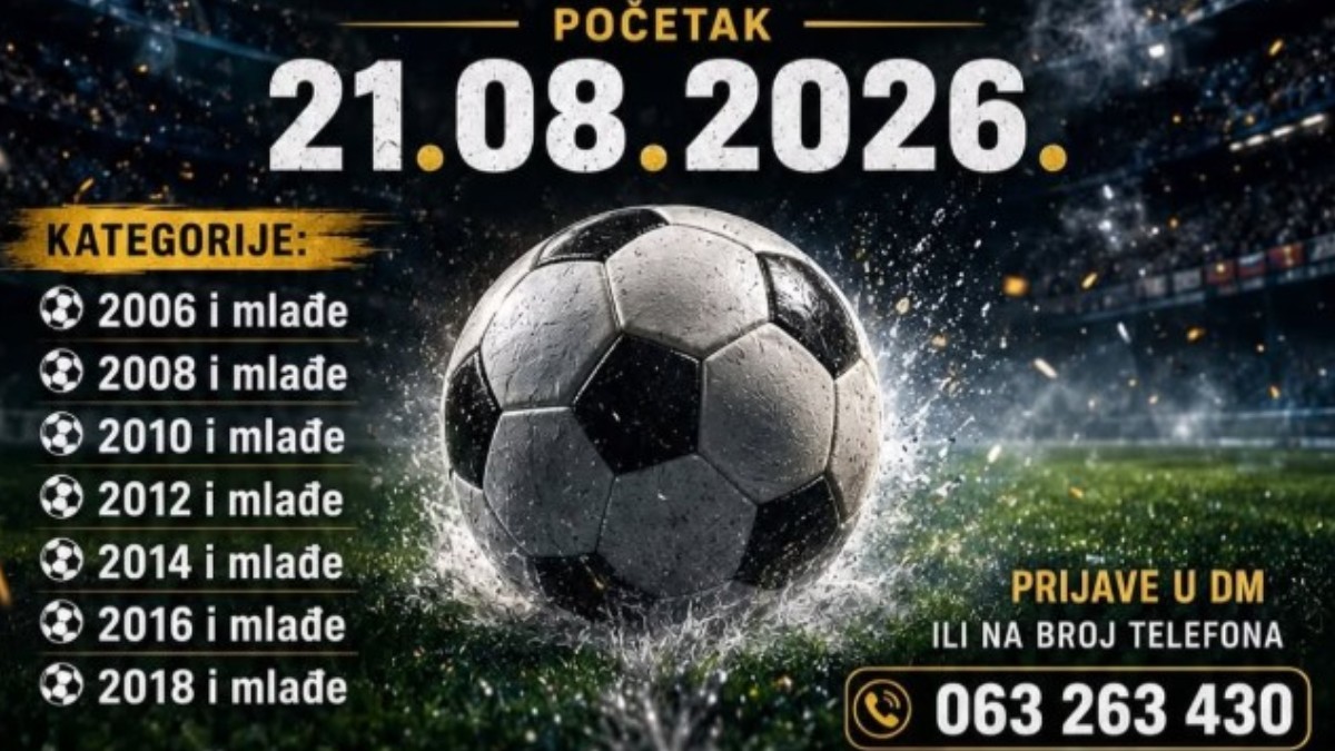 Letnji Deluks Kup 2026. u Obrenovcu, samo što nije počeo!