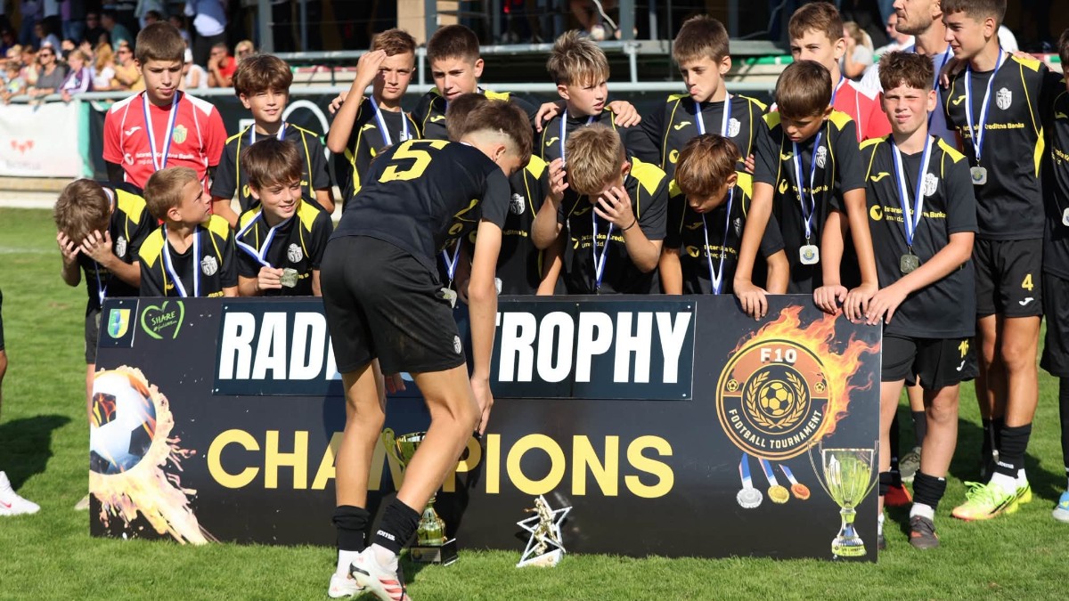 RADENCI TROPHY 2026: NK MARIBOR PRVAK, NK ISTRA DRUGA, BRINJE GROSUPLJE TRETJE!