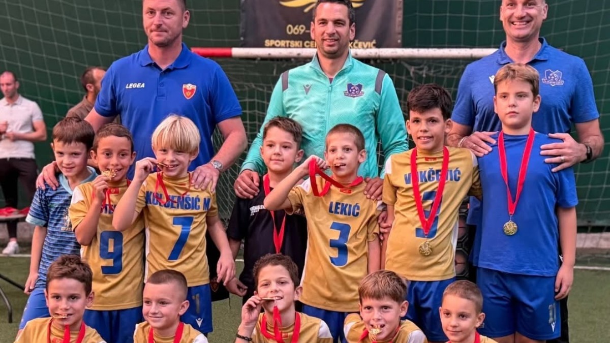 Mladi fudbaleri oduševili na turniru „Montenegro Kids Cup 2026“ u Podgorici