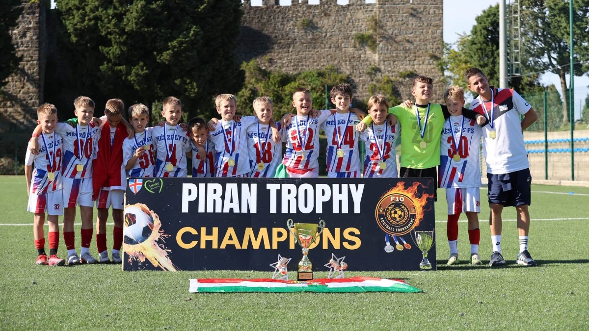 PIRAN TROPHY 2026 – U11: Tuje ekipe zasedle vsa prva štiri mesta, naslov odšel na Madžarsko!